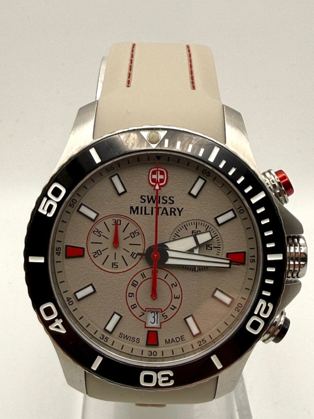 Wenger Swiss Military Men’s Watch Sea Force Chronograph Diver 200Meters Working